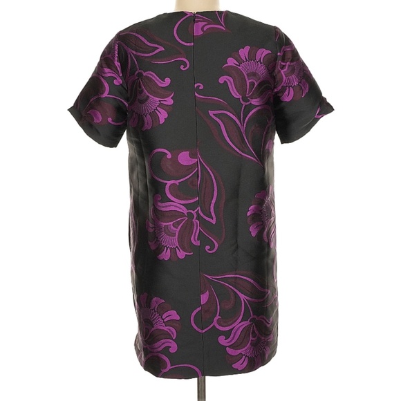 P.A.R.O.S.H. Polyester brocade  graphic shift dress SZ M  Party wear holiday - Picture 3 of 8